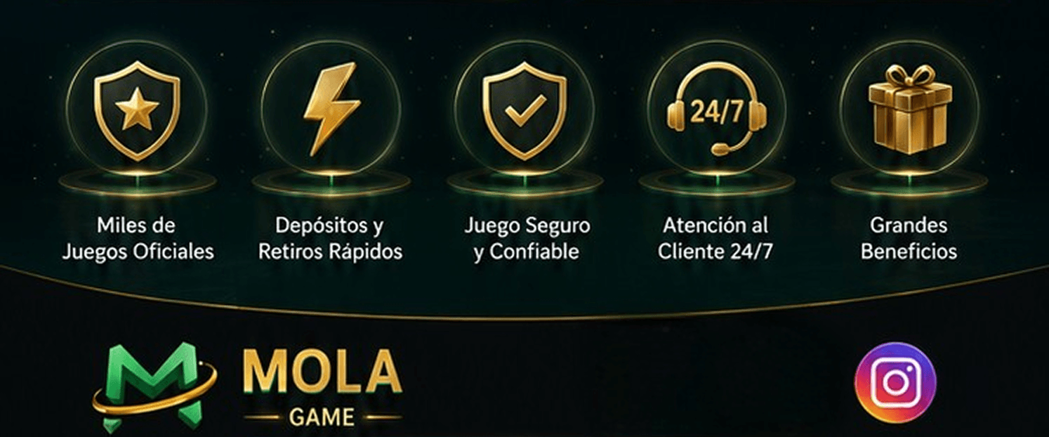 Beneficios y canales oficiales de Mola Game